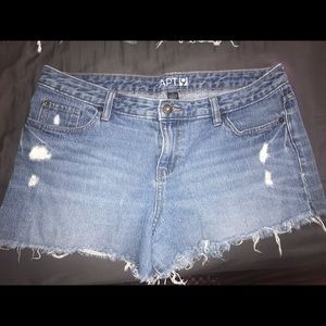 Jean shorts